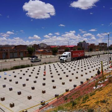 Bolivia incauta su mayor alijo de cocaína en la historia