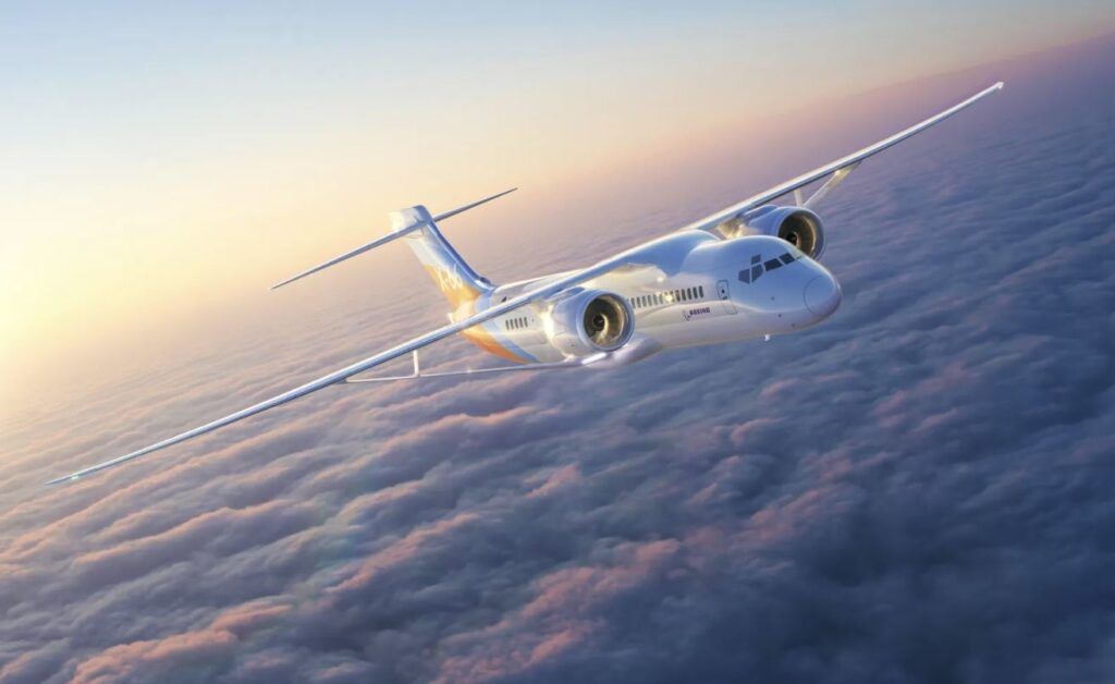 EuropaPress 5809999 concepto artistico avion x 66 boeing producira traves proyecto sustainable