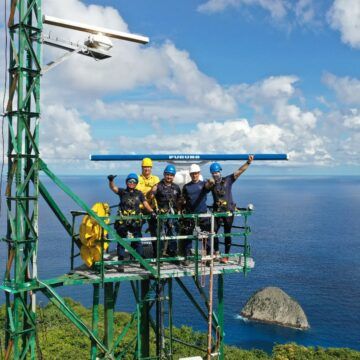 Isla del Coco estrena nuevo radar para mejorar protección de la enorme área conservada