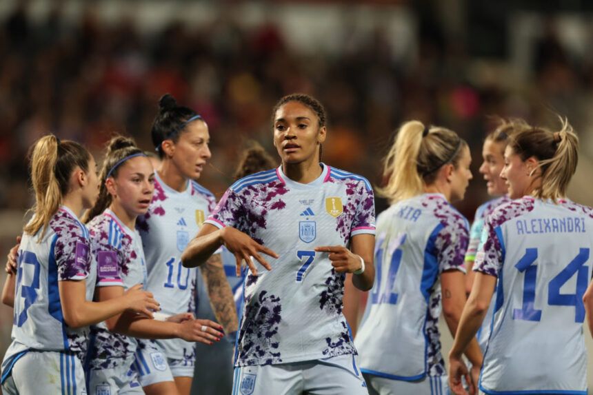 La campeona del mundo está imparable y golea 7 a 0 a Bélgica en el camino a la Eurocopa de 2025