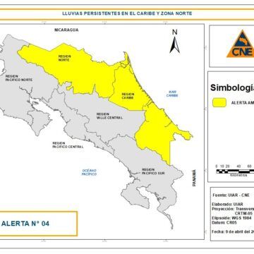 Primeras lluvias fuertes en el Caribe