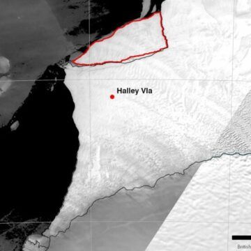Un iceberg del tamaño del cantón de Alajuela se desprendió de la Antártida