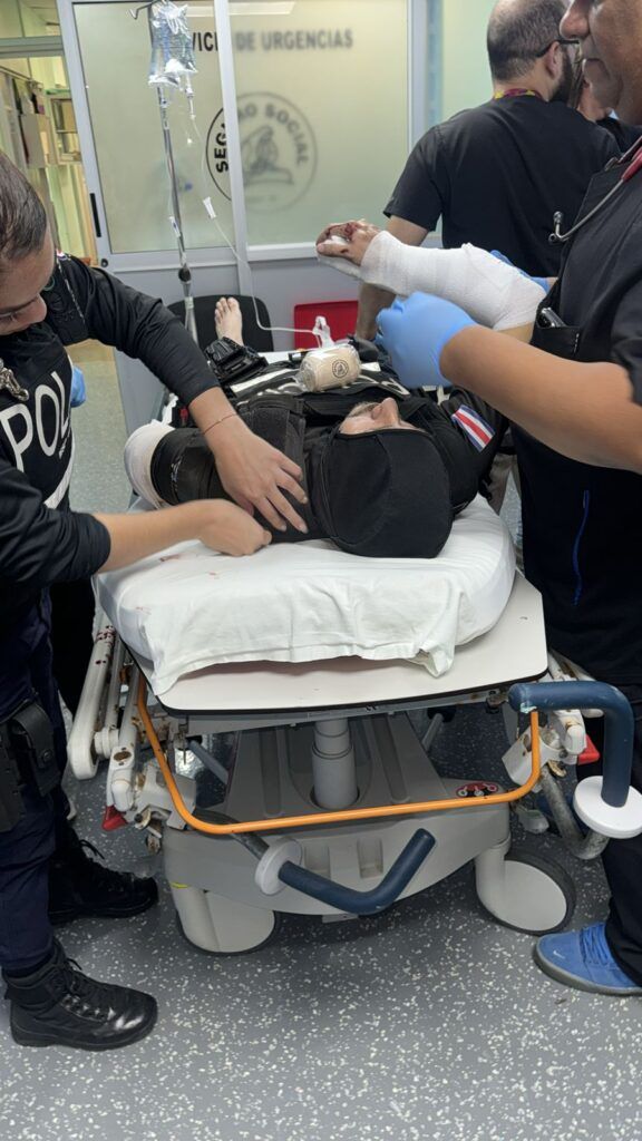 Policía reporta 5 oficiales heridos en enfrentamientos con el hampa 3 POLICIAS HERIDOS2