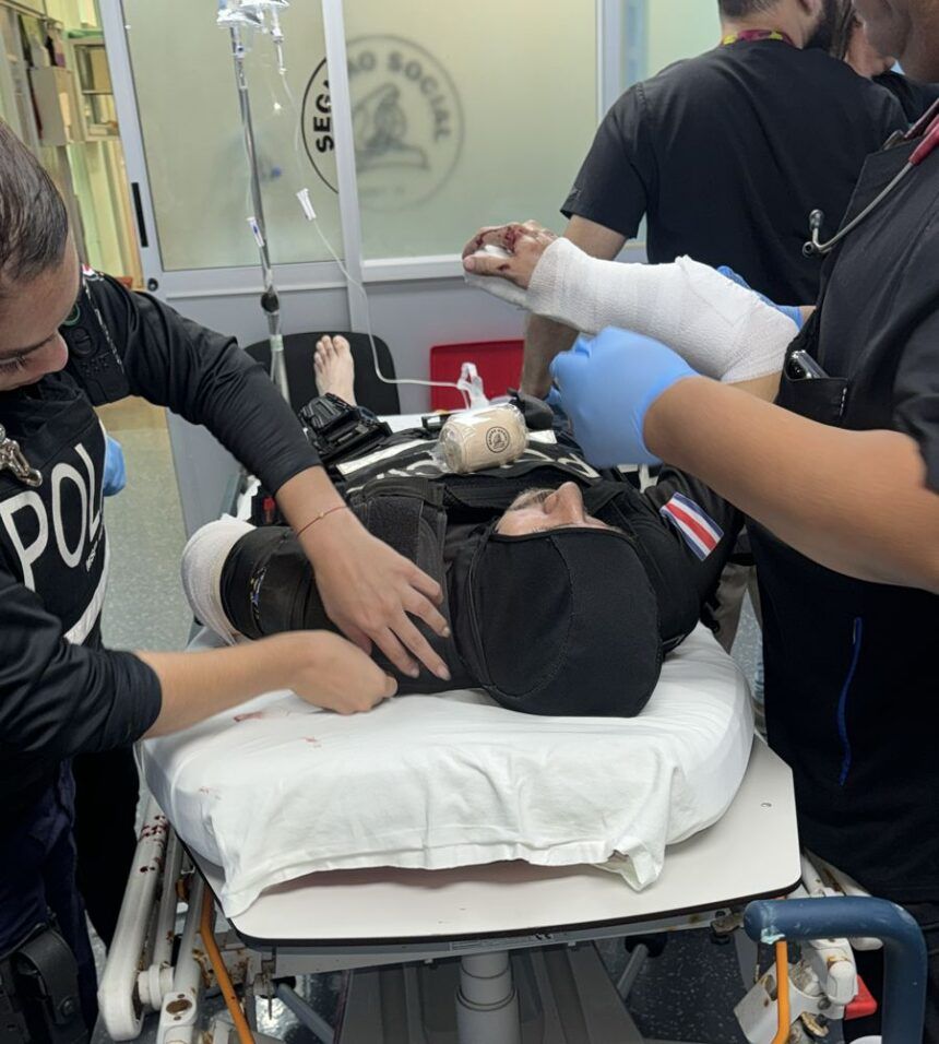 Policía reporta 5 oficiales heridos en enfrentamientos con el hampa