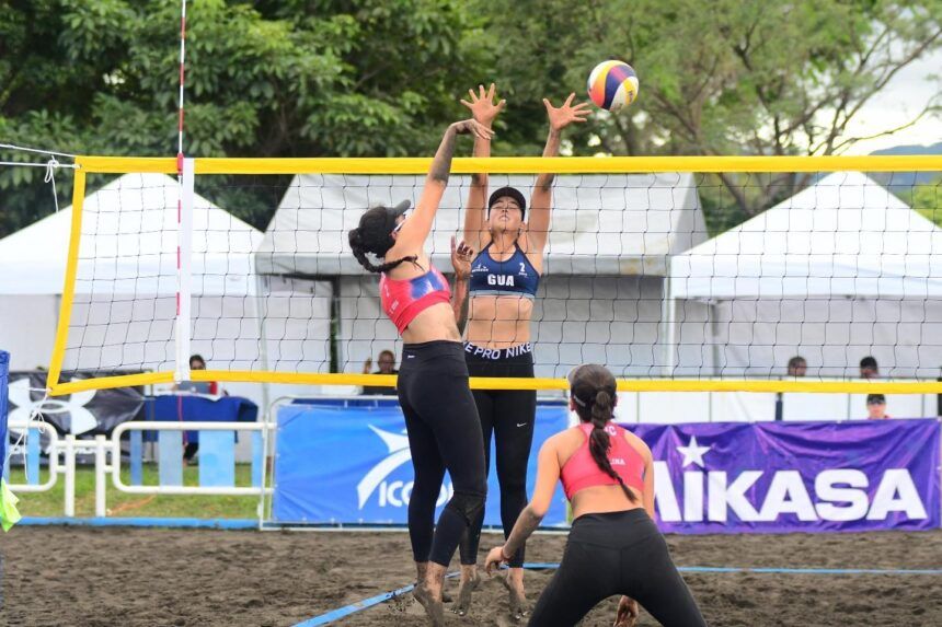 La Sabana sigue con más voleibol de playa con la última parada del tour Norceca de este año: Ticos y ticas inician con victorias
