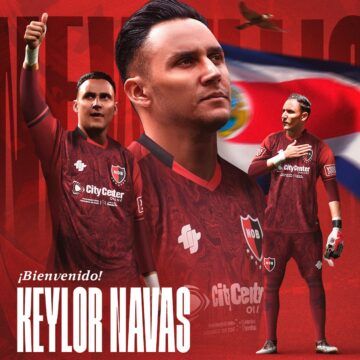 Keylor Navas confirmado en el club argentino Newell’s Old Boys
