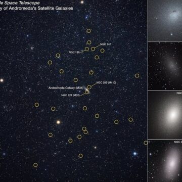 Hubble sigue emitiendo sorpresas: toma una vista aérea del ecosistema de la galaxia de Andrómeda