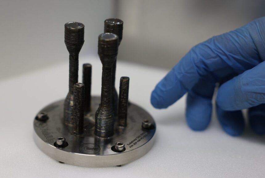 Un metal fabricado en el espacio llega a la Tierra