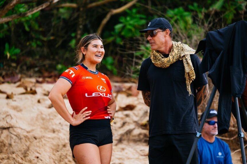 Brisa Hennessy empieza entre los primeros 5 del Tour Mundial 2025 del surf