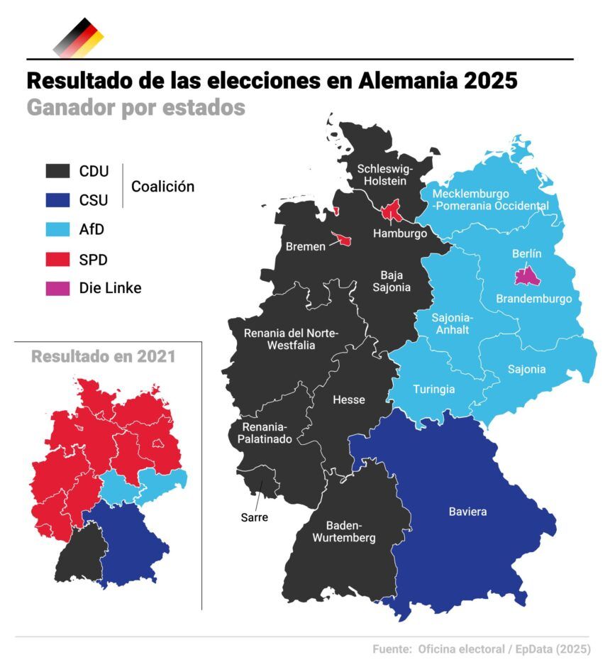 La ex Alemania Oriental, otrora comunista, apoya hoy el neonazismo de la ultra derecha capitalista