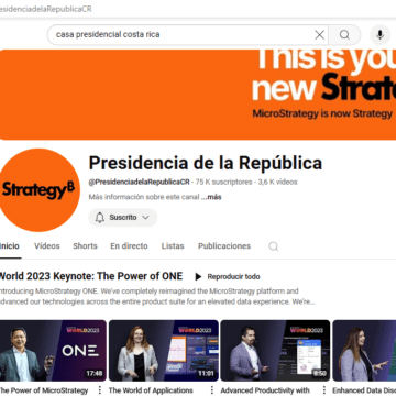 Youtube Casa presidencial #Alerta | Hackean canal de You Tube de Casa Presidencial: Control fue recuperado por la tarde