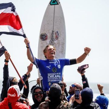Costa Rica logra cuarto lugar en el Torneo Suramericano de Surf en Perú por segundo año consecutivo
