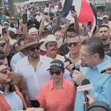 Punta Sur de la nueva Carretera a San Carlos que “inauguró” Chaves tiene 87 expropiaciones pendientes