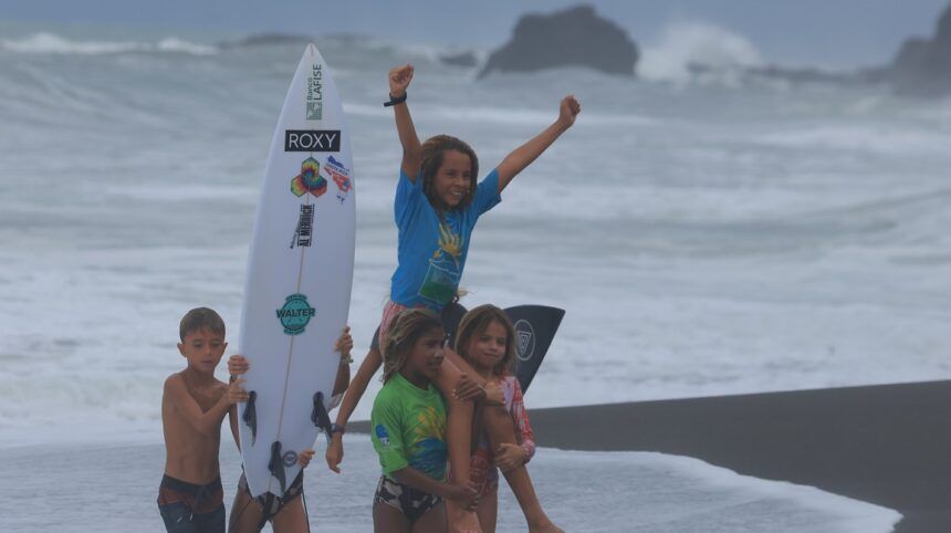 Mikela Castro Bolívar: La nueva promesa del surf costarricense solo tiene 11 años