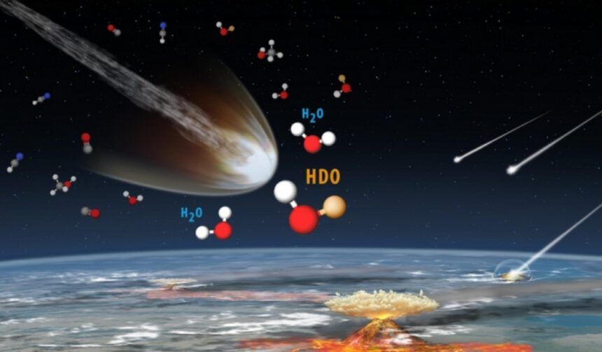 El agua detectada en un cometa es muy terrestre