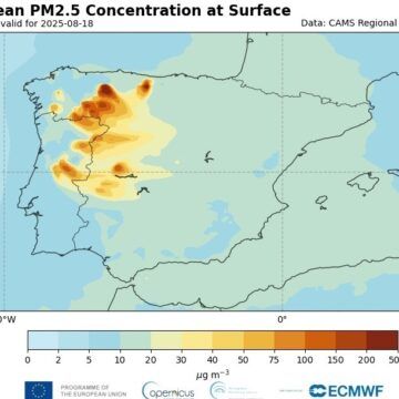 España y Portugal sufren “el megaincendio del siglo” con emisiones que rompen récords