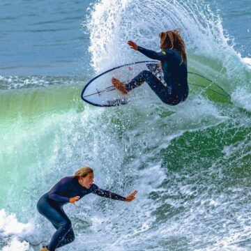 Leilani McGonagle y Cali Muñoz. Leilani McGonagle competirá contra Brisa Hennessy en California