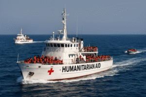 La mayor misión a Gaza de la Global Sumud Flotilla parte de Sicilia con más de 50 barcos