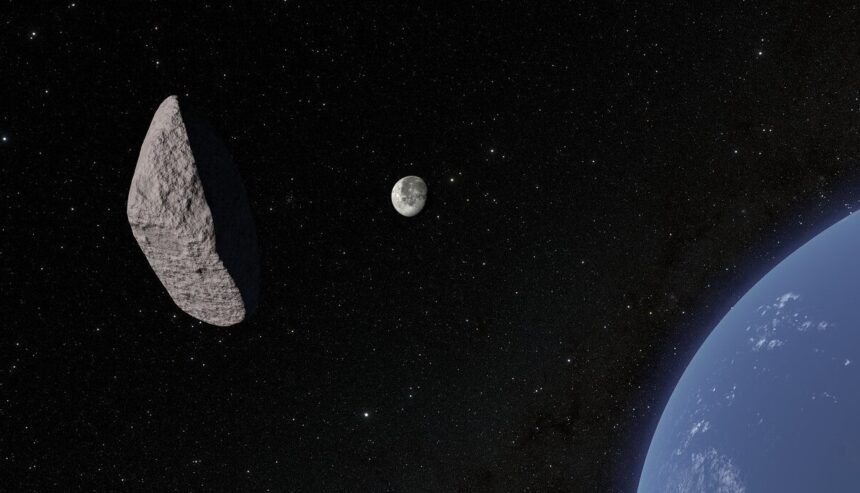 Científicos consideran lanzar un arma nuclear contra un asteroide para proteger a la Luna antes de 2032