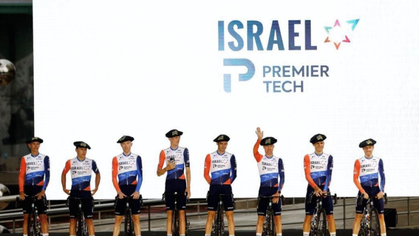 Equipo israelí de ciclismo enfrenta protestas pro Palestina en España y Netanyahu denuncia “odio e intimidación”
