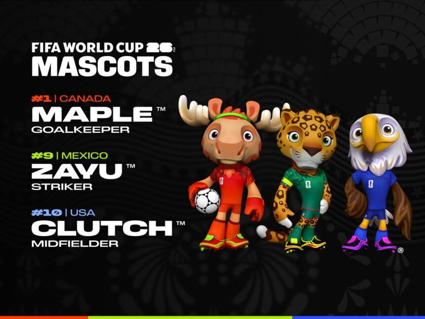 3 mascotas del próximo mundial