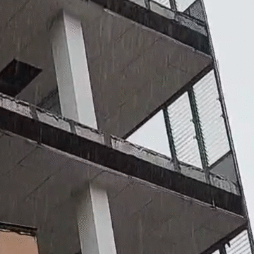 Videos: Torbellino causa destrozos en Avenida Segunda y alrededores: onda tropical causa rayería y al menos 22 incidentes en la GAM
