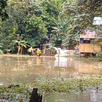 Huracán Melissa provoca 64 incidentes por inundaciones en Puerto Jimenez, Osa, Garabito y Santa Cruz