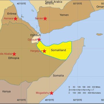 Somaliland-Map Somalilandia: Este es el nuevo territorio en África que reconoce Israel en su ruta expansionista