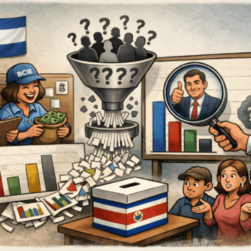 Encuesta de Cid Gallup sería aplicada desde el El Salvador y usa metodología cuestionable sin definir indecisos: ¿Estrategia de mano izquierda como en una encuesta previa que financió el BCIE?