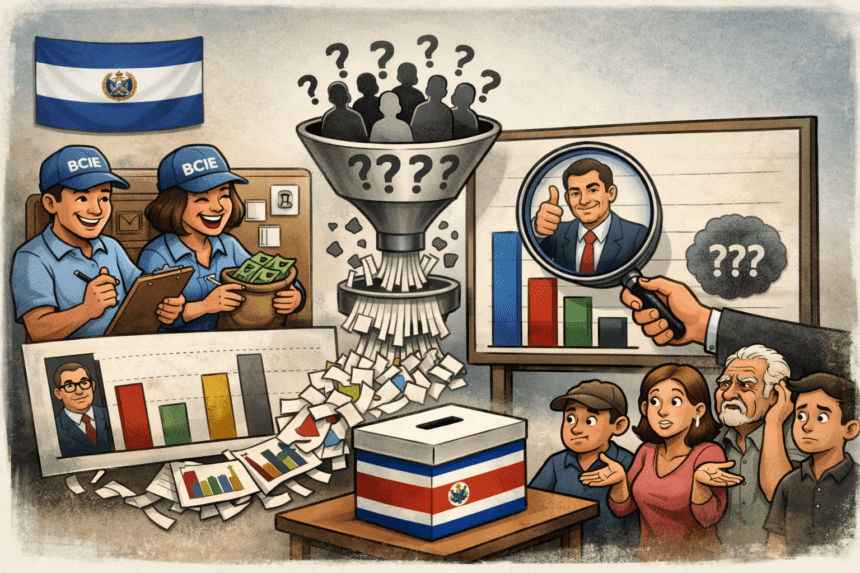 Encuesta de Cid Gallup sería aplicada desde el El Salvador y usa metodología cuestionable sin definir indecisos: ¿Estrategia de mano izquierda como en una encuesta previa que financió el BCIE?