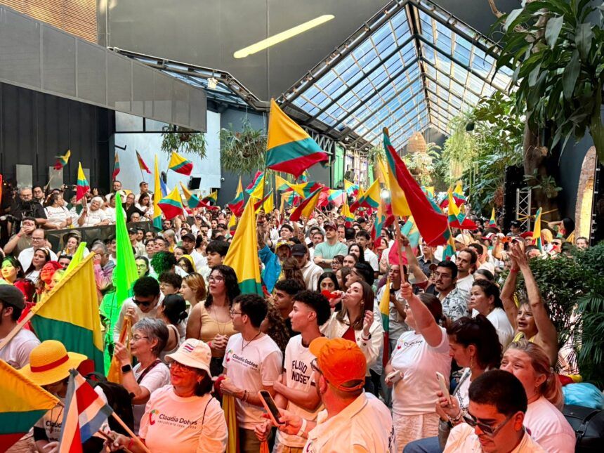 Agenda Ciudadana cierra campaña con multitudinaria manifestación que concluye en La California