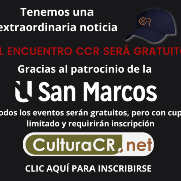 Celebramos 20 años de Culturacr.net y contamos con su compañía en estos eventos de reflexión y buenas vibras