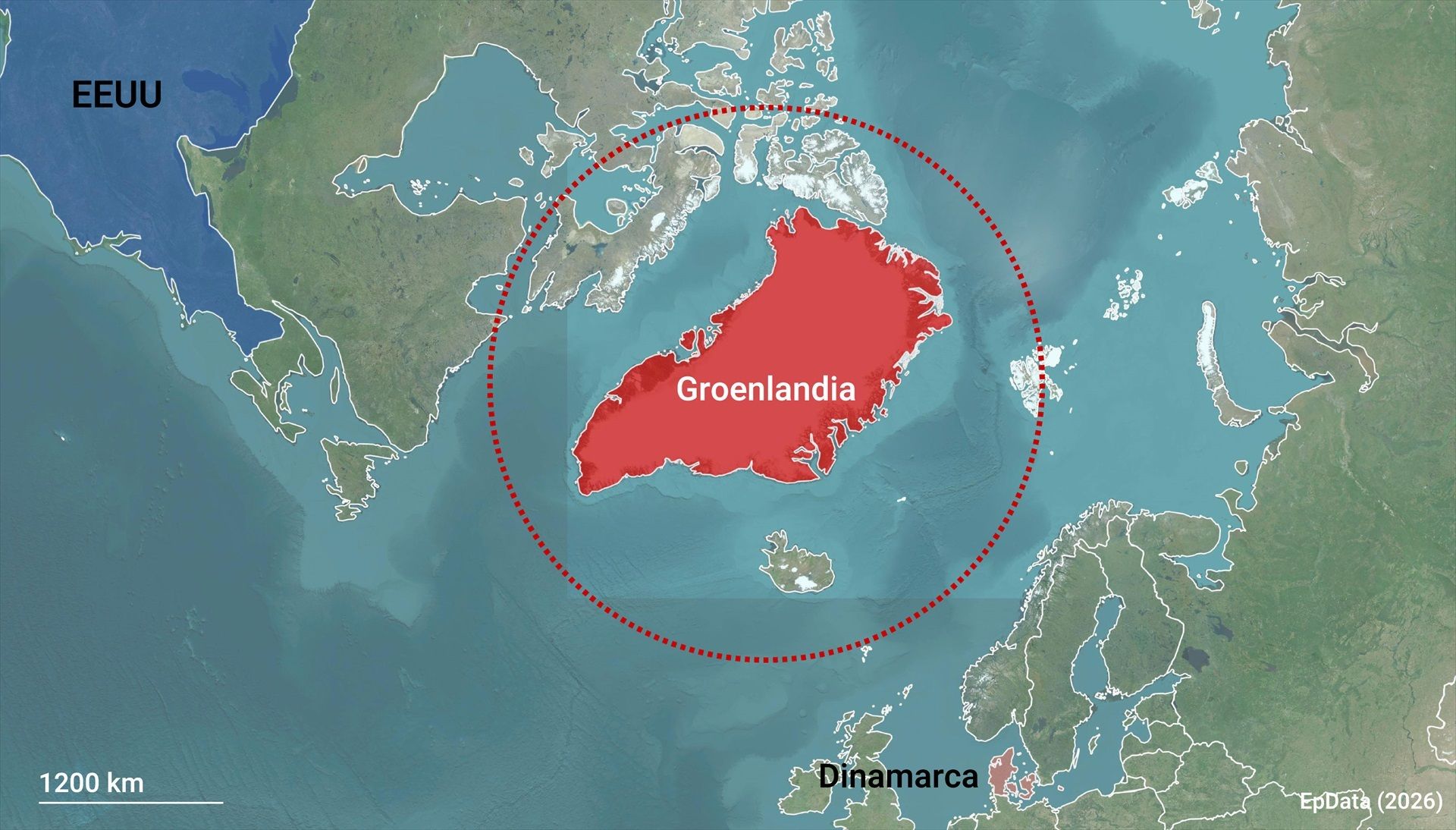 Groenlandia en el relato mundial: Desde una posible compra hasta una invasión de EEUU con una Unión Europea afirmando que "el derecho es más fuerte que la fuerza"