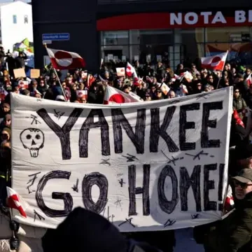 Miles de personas se manifiestan en Groenlandia y Dinamarca contra el expansionismo de EEUU