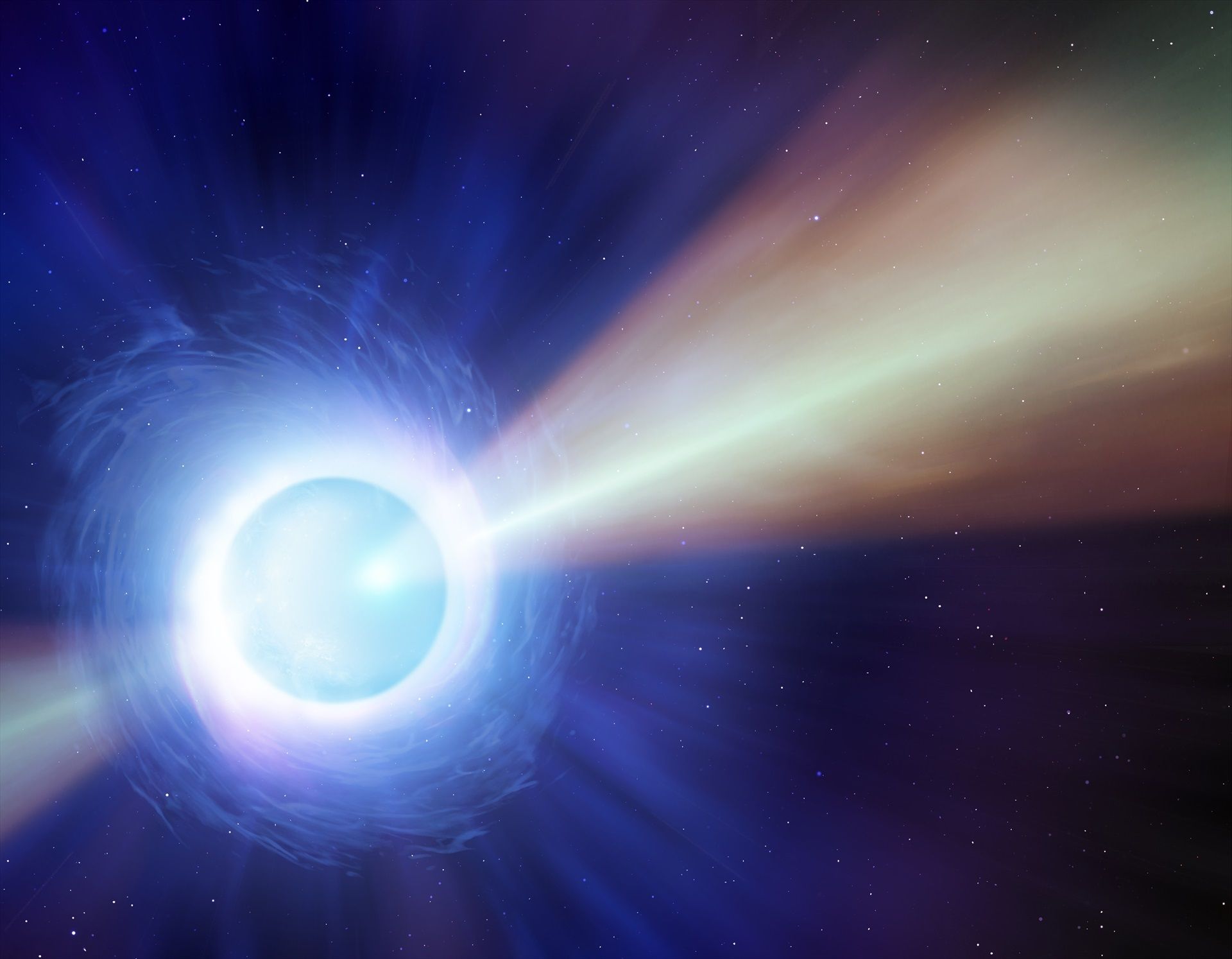 EuropaPress 1661134 fusion estrellas neutrones resurge detras resplandor sol
