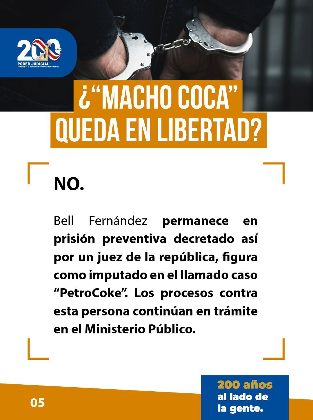 ¿Por qué no se puede extraditar a "Macho Coca"? Poder Judicial recuerda que la ley no es retroactiva 23 bell 4