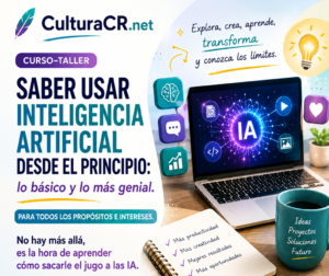Curso-taller: Saber usar inteligencia artificial desde el principio