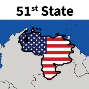 Delirios en Casa Blanca: Trump publica mapa de Venezuela con bandera estadounidense y Rubio viste igual que Maduro cuando fue capturado