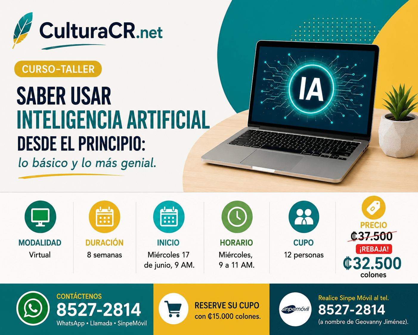 CURSO IA PRINCIPAINTES MIERCOLES 9 AM