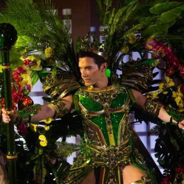El Guardían de Jade (5) El Guardián de Jade: el traje costarricense que lleva jade precolombino, perezosos y selva tropical a Filipinas