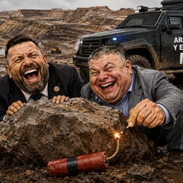 Las imágenes y el humor sobre la gira a Crucitas no faltaron: aquí una muestra