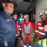 Videos | Cruz Roja Costarricense trabaja fuerte para rescatar una persona viva de un edificio