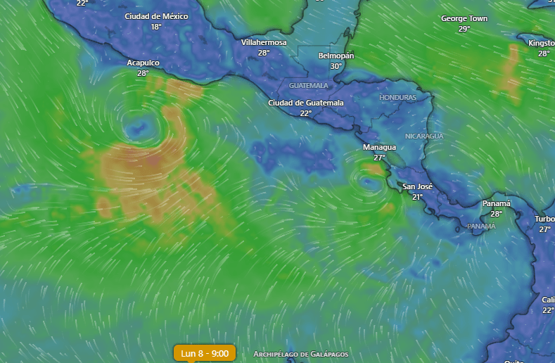 Vea pronóstico para todo junio: Posible depresión tropical en el Pacífico de Centroamérica traería lluvias este fin de semana