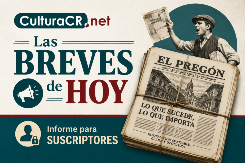 Breves de hoy - Miércoles 1 de julio