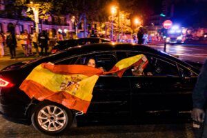 Infobreves de hoy - 20 de julio de 2026 12 EuropaPress 7676329 aficionados espanoles celebran victoria seleccion espanola argentina final