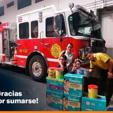 Ayuda solidaria para Venezuela: lleve pañales y fórmulas para niños y adultos mayores a estaciones de bomberos