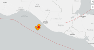 Gran terremoto de 7.3 y estremece la frontera entre Mexico y Guatemala: tuvo varias réplicas entre 5 y 6 de magnitud