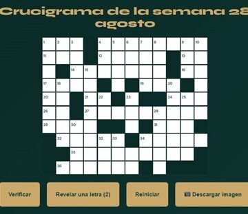 ¿Y qué tanto sabés de lo que pasa? El crucigrama de la semana hace un reto