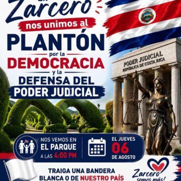 Plantón por la democracia estará en al menos 8 comunidades fuera de San José (y creciendo)