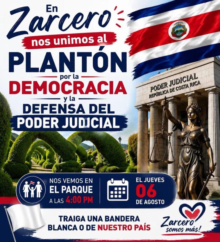Plantón por la democracia estará en al menos 8 comunidades fuera de San José (y creciendo)